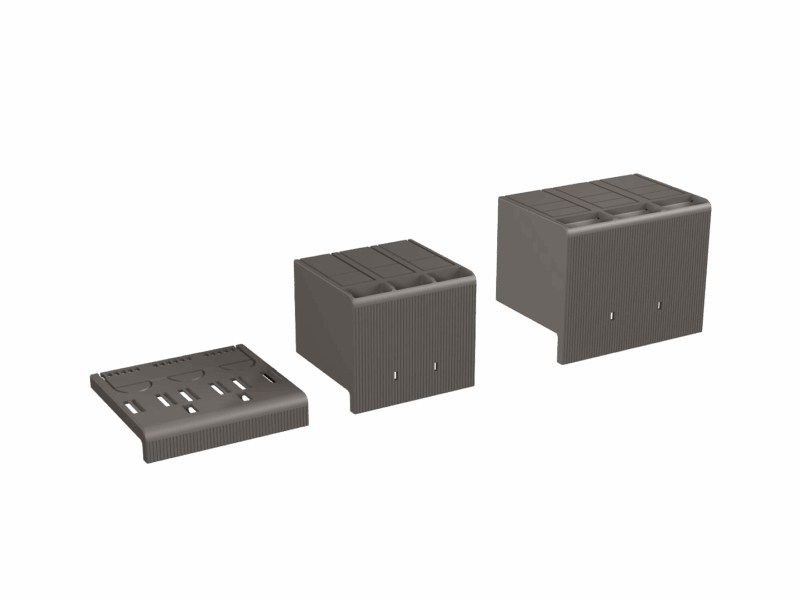 066663 Cache borne court / 4 Pôles - LTC XT4|ABB