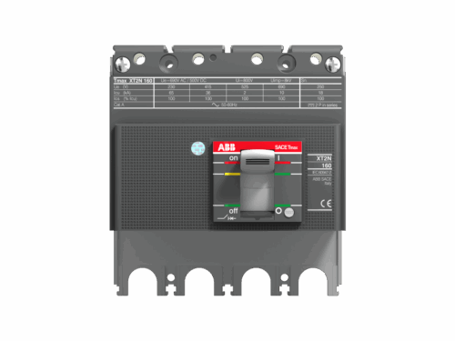 068168 Bloc de coupure XT2N 160A / 4 Pôles - Disjoncteur déclencheur électronique|ABB