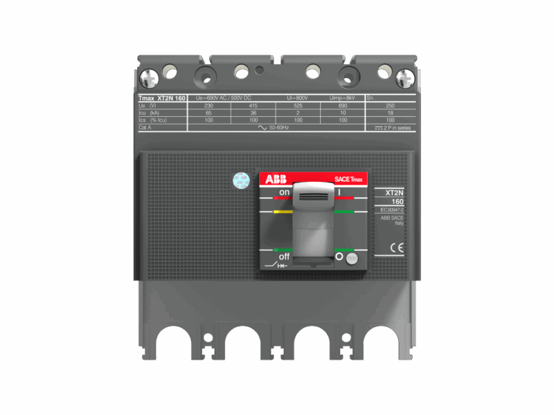 Bloc de coupure XT2N 160A / 4 Pôles - Disjoncteur déclencheur électronique｜ABB