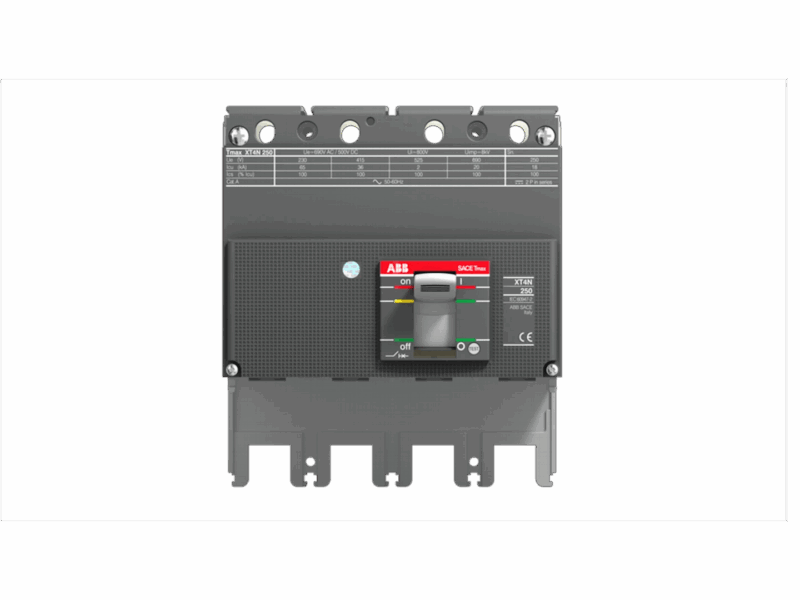 Bloc de coupure XT4N 250A / 4 Pôles - Disjoncteur déclencheur électronique｜ABB