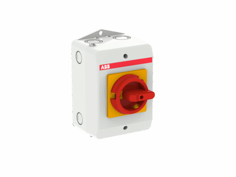 Interrupteur-sectionneur coffret / 4 Pôles - 25A - IP 65 ｜ABB