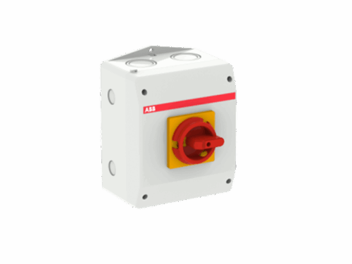 Interrupteur-sectionneur coffret / 4 Pôles - 45A - IP 65 ｜ABB