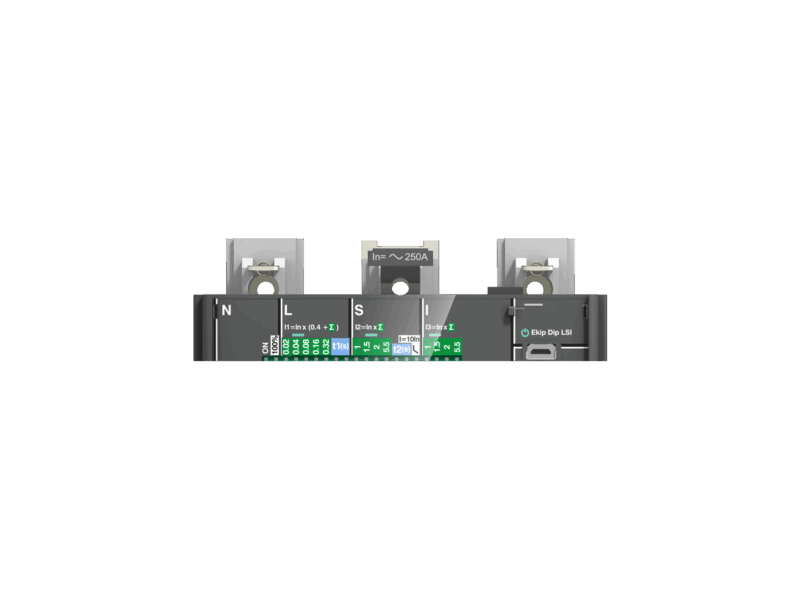ABB067502 Déclencheur tripolaire EKIP LS/I / 3 Pôles - 250A XT4S|ABB