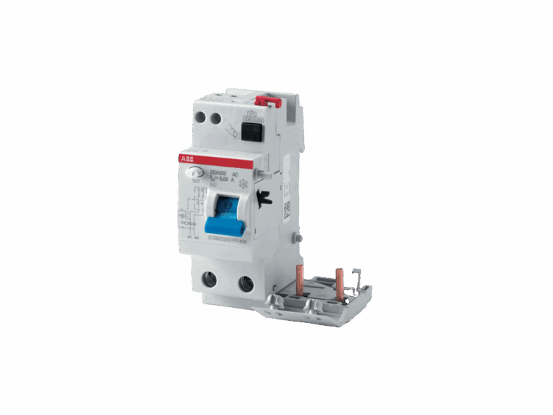 Dispositif différentiel DDA202 type AC 300mA - 2P - 63A｜ABB