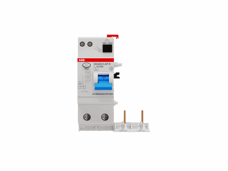 Dispositif différentiel DDA202type A (APR) 30mA - 4P - 25A｜ABB