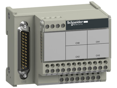 Telefast ABE7 - Embase de raccordement TELEFAST - 4 voies ANA｜Schneider Electric