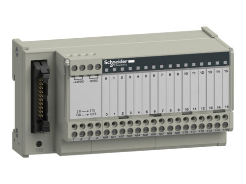 Telefast ABE7 - Embase de raccordement passive - 16 entrées ou sorties - DEL｜Schneider Electric