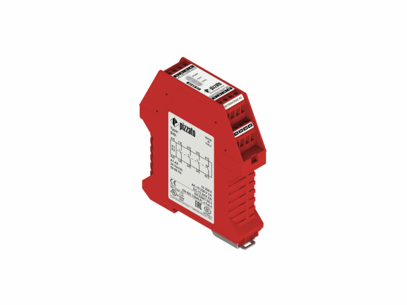 Module de sécurité pour arrêt d'urgence 3NO + 1NC - 230 VAC｜Pizzato