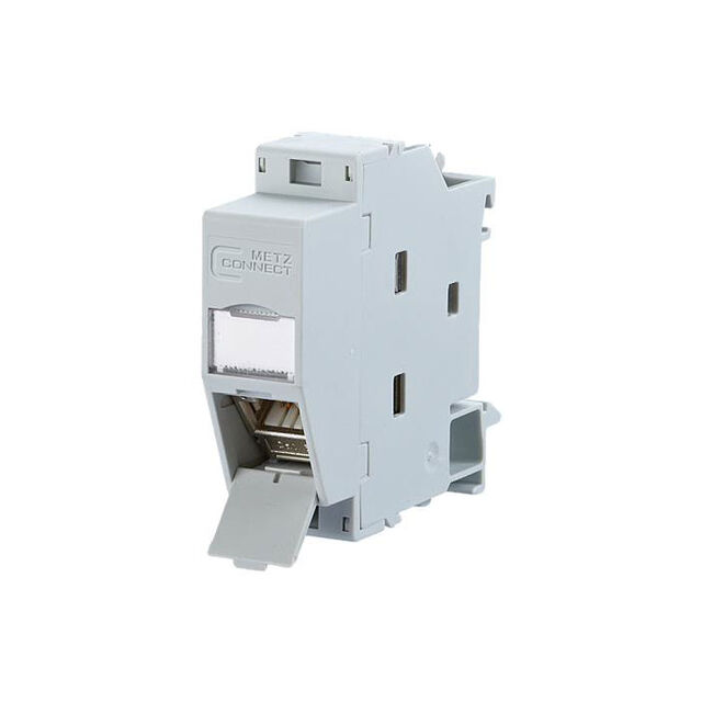 Connecteur RJ45 Cat.6A pour montage sur rail DIN｜Metz Connect