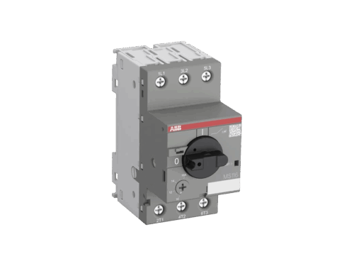 Disjoncteur moteur - MS116 - 0,16/0.25 A - 0,06 kW - 50 KA｜ABB