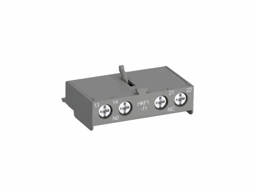 ABB141120 Contact auxiliaire - Montage frontal 1NO - 1NC|ABB