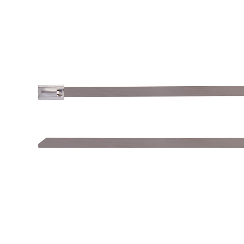 Colliers de serrage INOX - 4,5 x 520 mm (x 100)｜BM Group