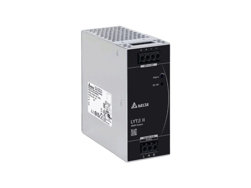 Alimentation série DRF Mono 24VDC / 20A, 480W  ｜Delta