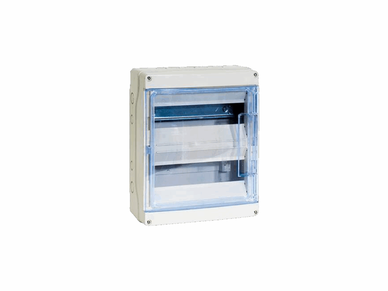 Coffret étanche IP65 - IK07 - 2 rangées 24 modules - 225x200x90mm｜Eurhom