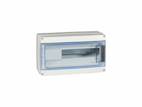 Coffret étanche IP65 - IK07 - 1 rangée 18 modules - 250x250x145mm｜Eurhom