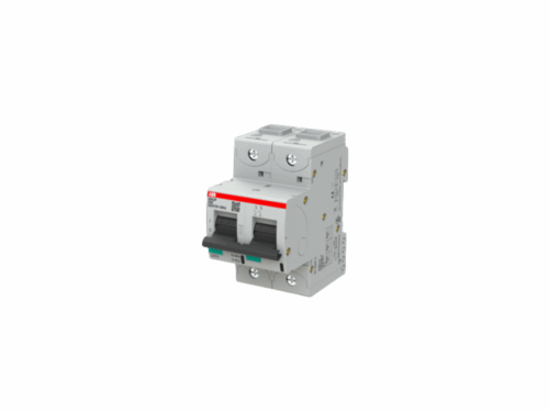 Disjoncteur modulaire S800P courbe D - 2P - 50kA - 80A｜ABB