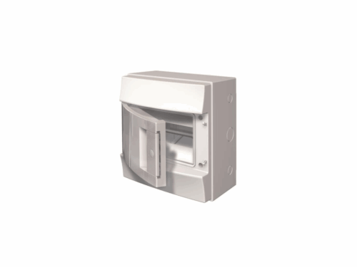 Coffret Mistral 65H - 1 rangée 8 modules - porte opaque｜ABB