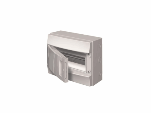 Coffret Mistral 65H - 1 rangée 12 modules - porte opaque｜ABB