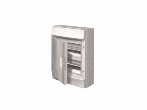 Coffret Mistral 65H - 2 rangées 24 modules - porte opaque｜ABB