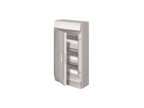 Coffret Mistral 65H - 3 rangées 36 modules - porte opaque｜ABB