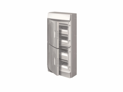 Coffret Mistral 65H - 4 rangées 48 modules - porte opaque｜ABB