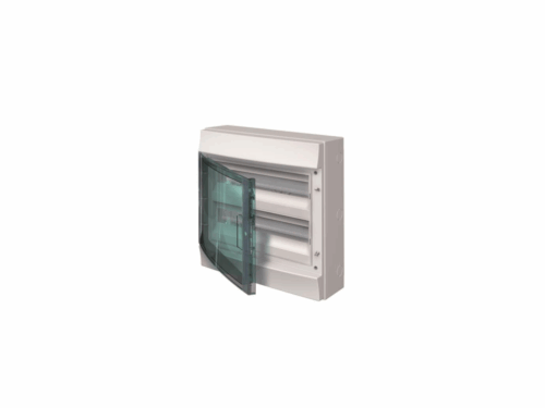 Coffret Mistral 65H - 2 rangées 36 modules - porte transparente｜ABB