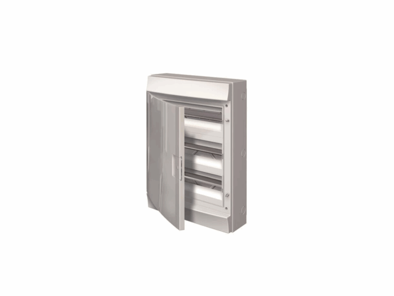 Coffret Mistral 65H - 3 rangées 54 modules - porte opaque｜ABB