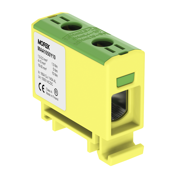 Bloc de jonction - OTL 50 - Vert-Jaune｜Morek