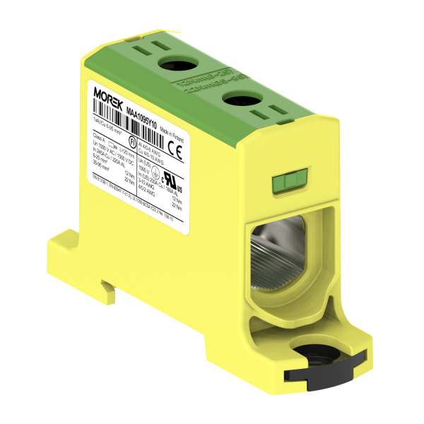 Bloc de jonction - OTL 95 - Vert-Jaune｜Morek