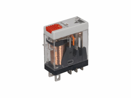 Relais 1 RT Gavazzi - 10A 24VCA LED + BP + ID｜Carlo Gavazzi