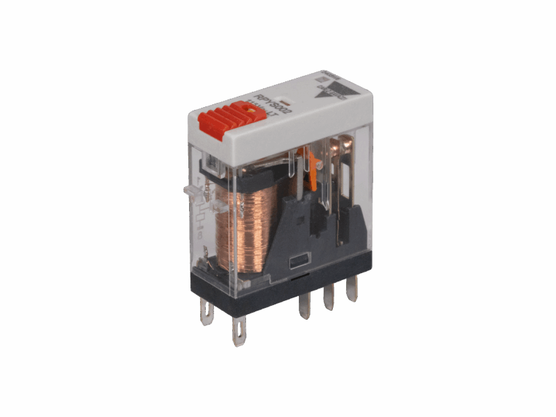 Relais 1 RT Gavazzi - 10A 115VCA LED + BP + ID｜Carlo Gavazzi