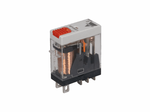 Relais 1 RT Gavazzi - 10A 230VCA LED + BP + ID｜Carlo Gavazzi