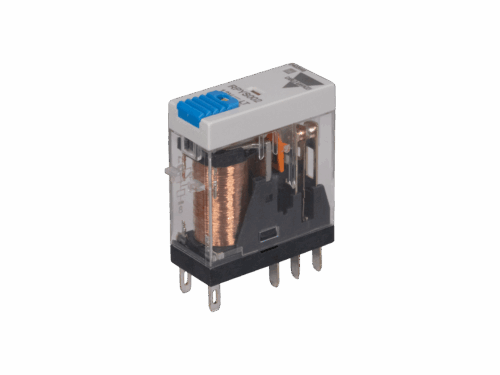 Relais 2 RT Gavazzi - 5A 12VCC LED + BP + ID｜Carlo Gavazzi