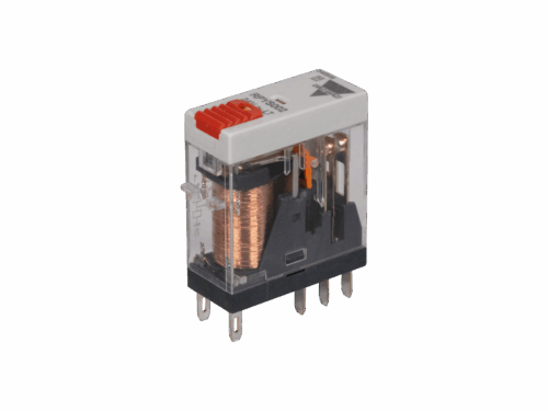 Relais 2 RT Gavazzi - 5A 24VCA LED + BP + ID｜Carlo Gavazzi