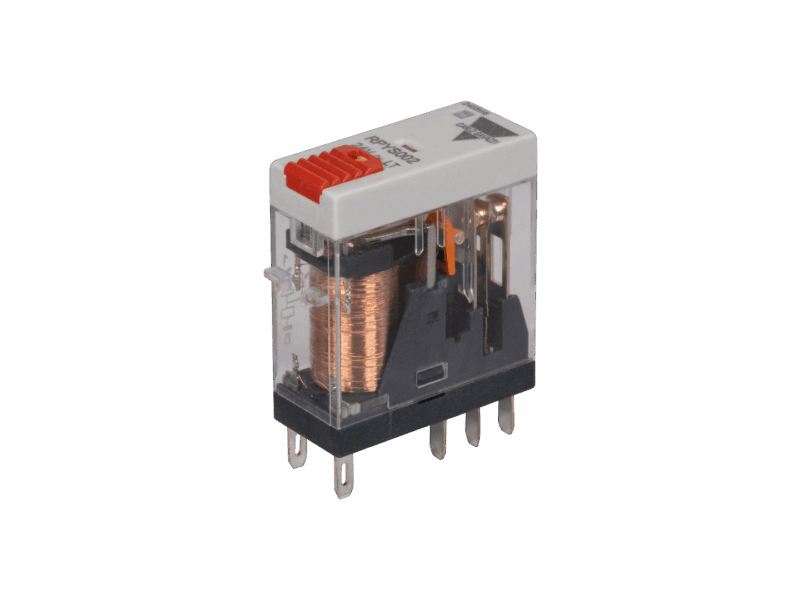Relais 2 RT Gavazzi - 5A 24VCA LED + BP + ID｜Carlo Gavazzi