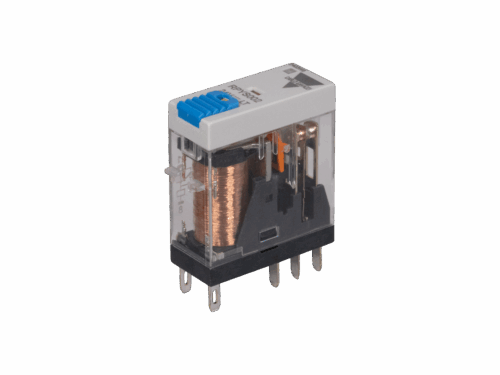 Relais 2 RT Gavazzi - 5A 24VCC LED + BP + ID｜Carlo Gavazzi