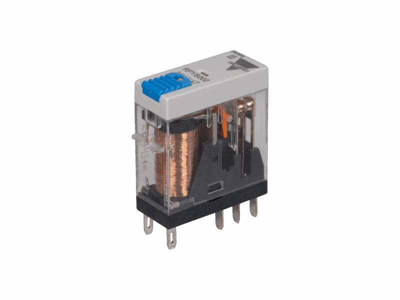 Relais 2 RT Gavazzi - 5A 24VCC LED + BP + ID｜Carlo Gavazzi