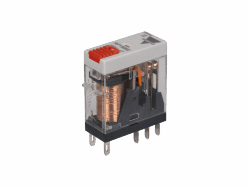 Relais 2 RT Gavazzi - 5A 230V CA LED + BP + ID｜Carlo Gavazzi