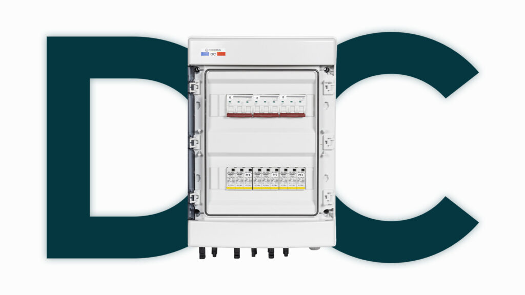 coffret DC photovoltaïque