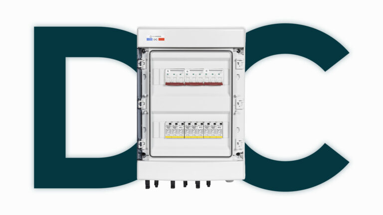 coffret DC photovoltaïque