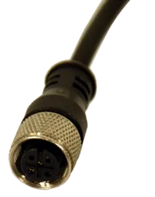 CD5-1 Câble avec connecteur femelle - 5m + connecteur droit M12 - 5 broches|Reer Safety