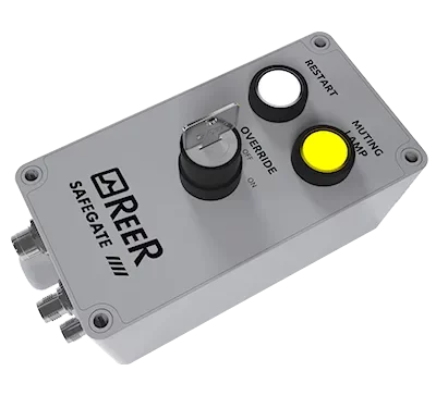 M SGO BOX Boîtier de connexion pour SAFEGATE avec redémarrage|Reer Safety