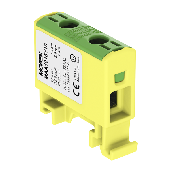 Bloc de jonction - OTL 16 - Vert-Jaune｜Morek