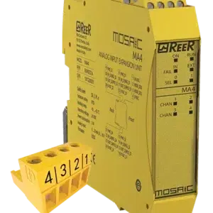 Unité d’extension de 4 entrées analogiques 4-20 mA, 0-10 V｜Reer Safety