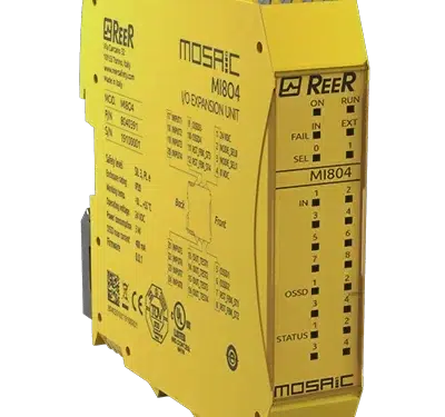 Unité d’extension E/S supplémentaire, 8 entrées, 4 OSSD｜Reer Safety