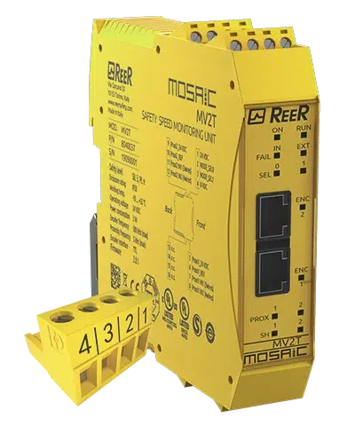 Unité d’extension de surveillance de vitesse de sécurité, 2 entrées pour codeurs TTL｜Reer Safety